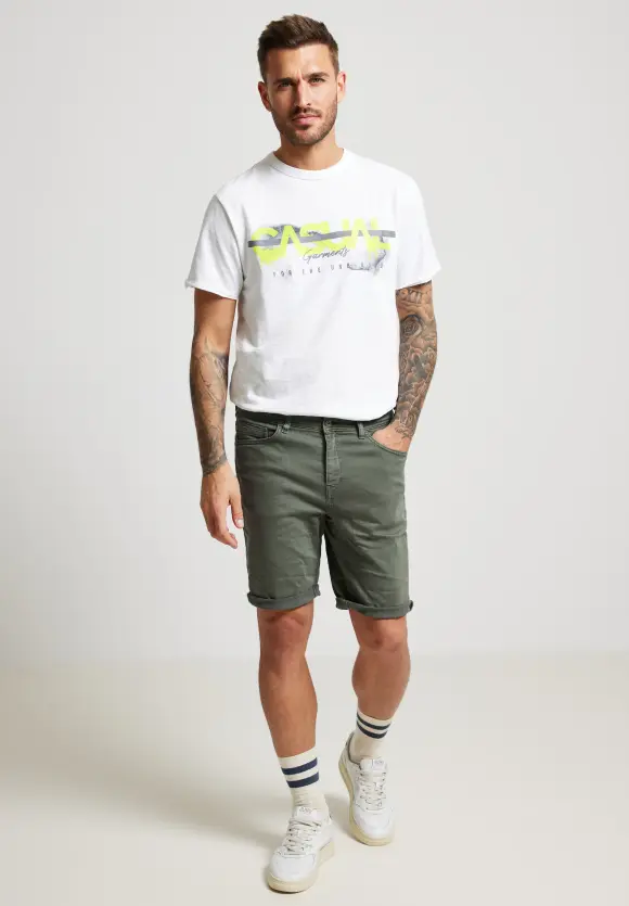 Bermuda im Color Style - forest green