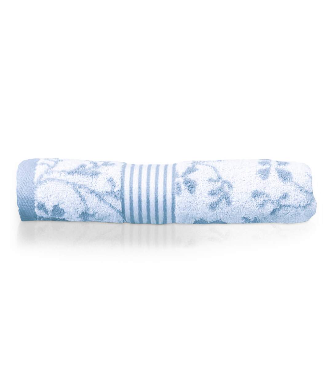 Drap de bain 100x150 cm VINTAGE FLORAL Vert Gris 550g/m2