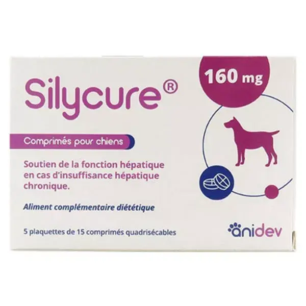 Anidev Silycure 160mg 75 Comprimidos