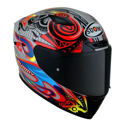 Casque Suomy TRACK-1 - FLYING - Multicolore
