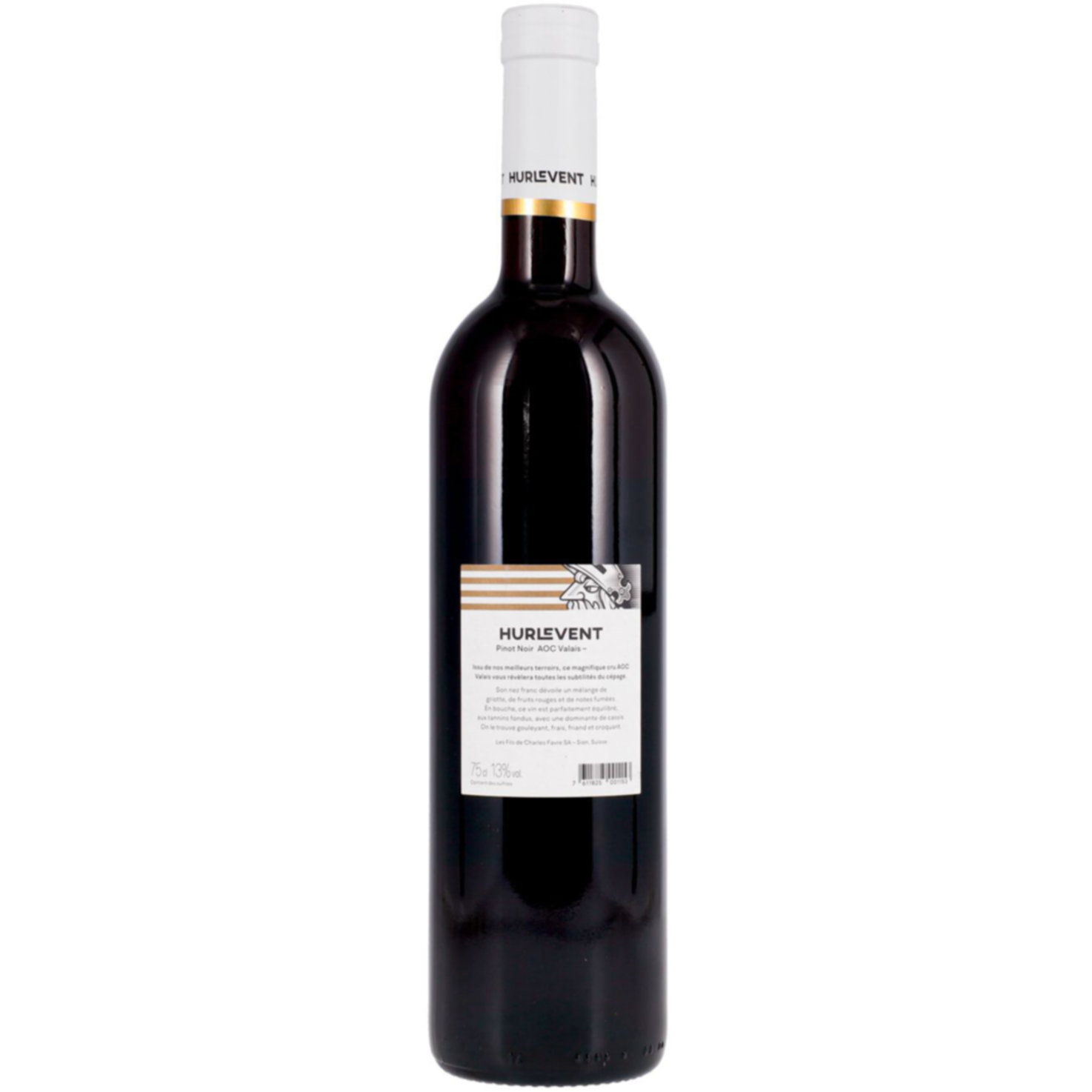 Valais AOC Pinot Noir Hurlevent Les Fils de Charles Favre -75cl