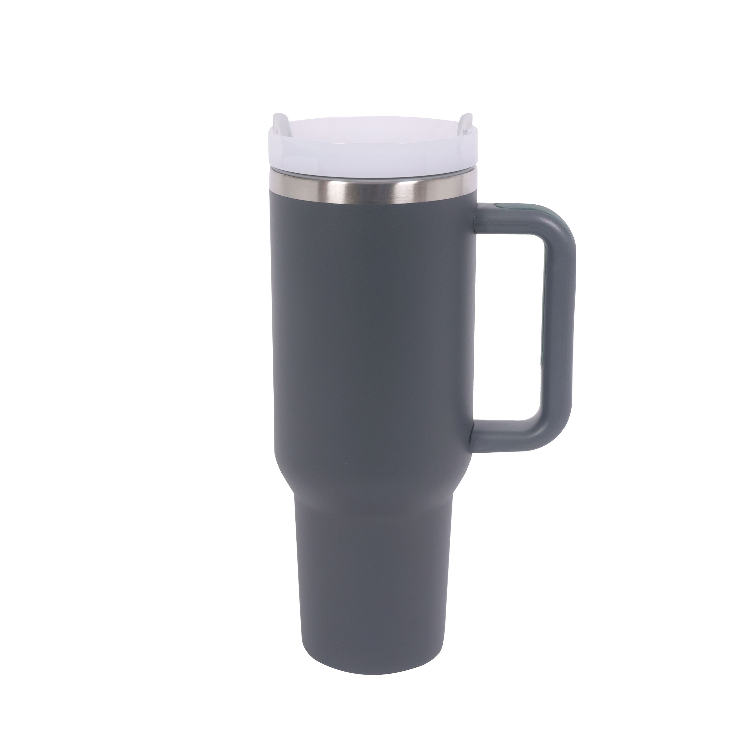 Thermobecher mit Strohhalm 1.1L anthrazit