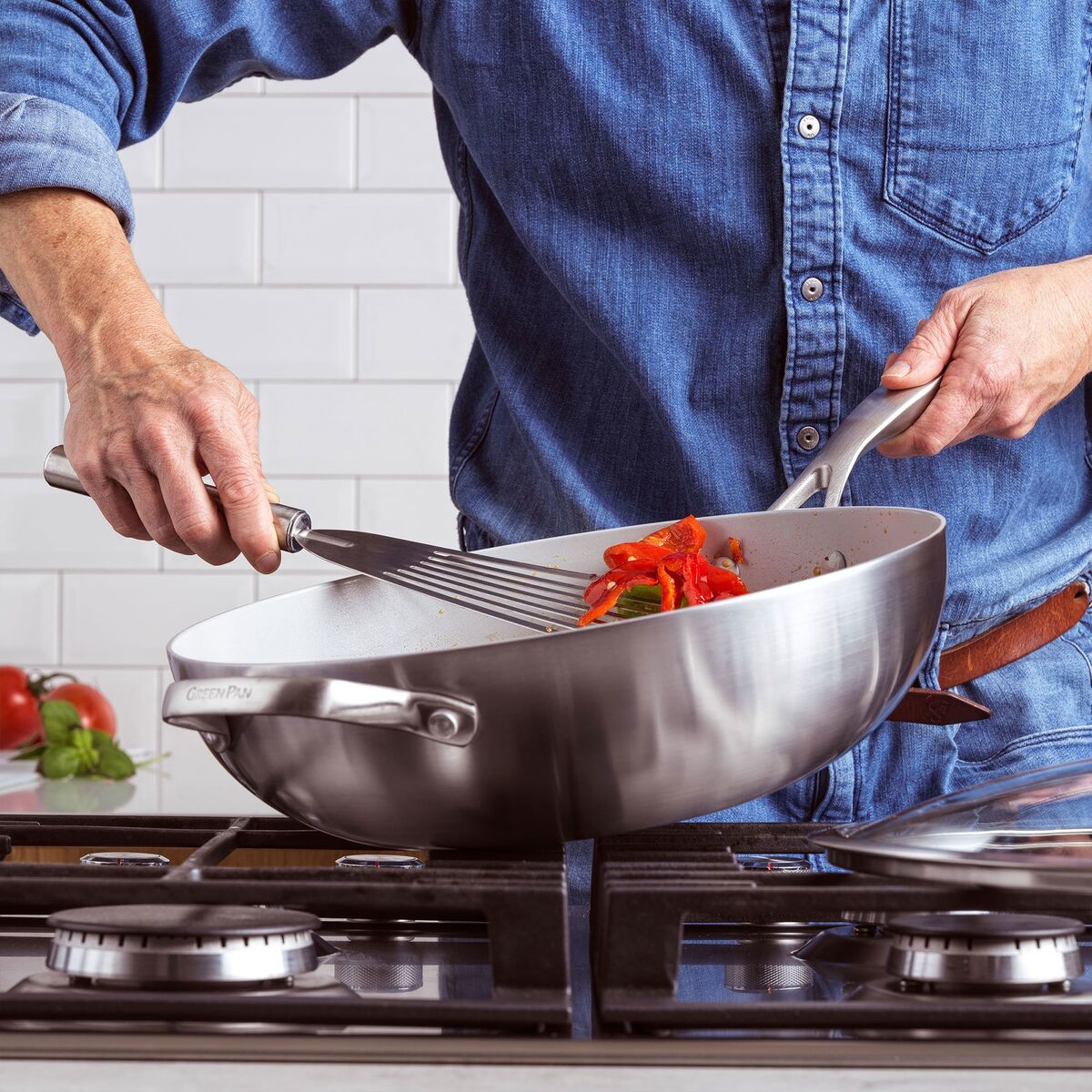 Venice Pro wok med lokk 30 cm