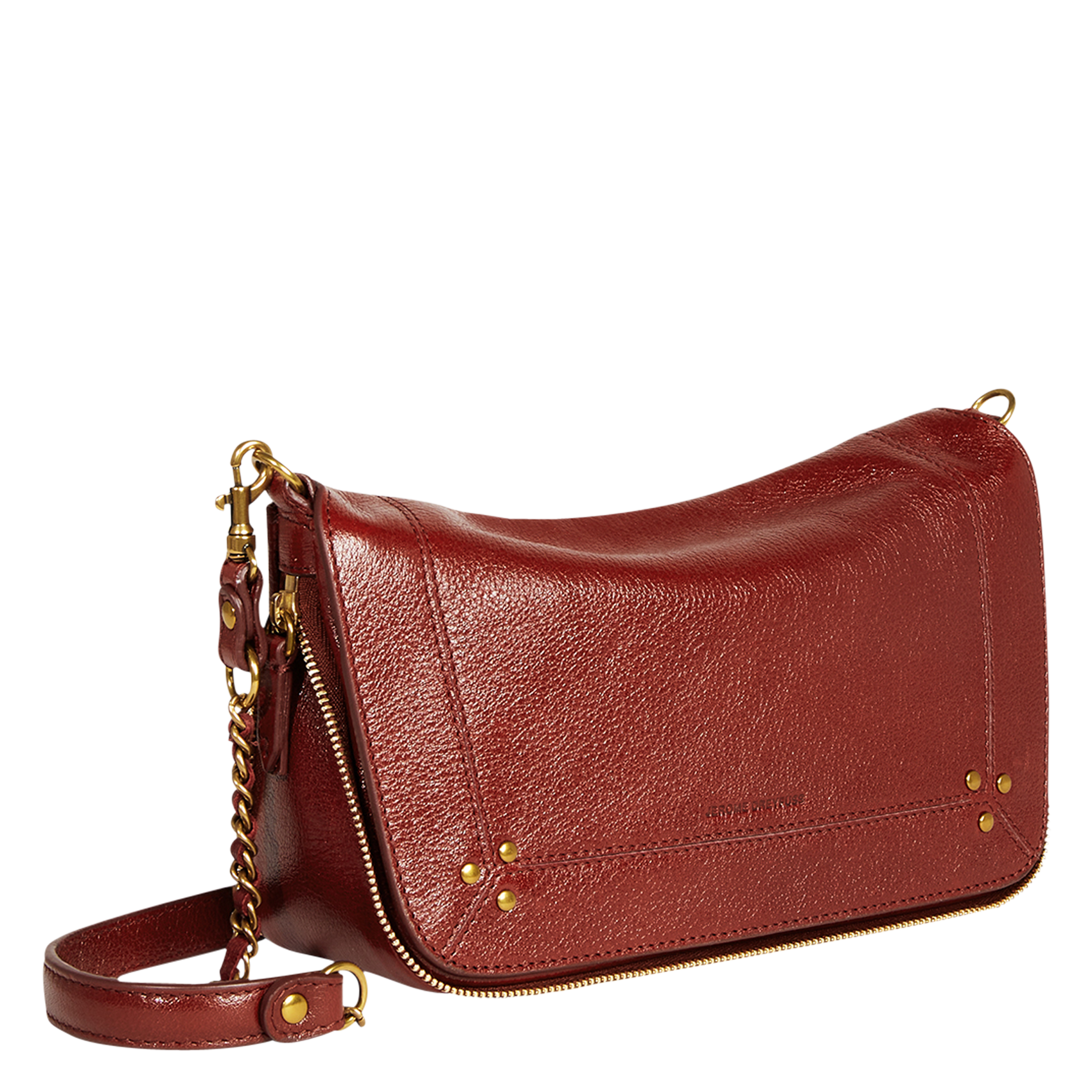 BOBI S - Sac bandoulière en cuir | Marron