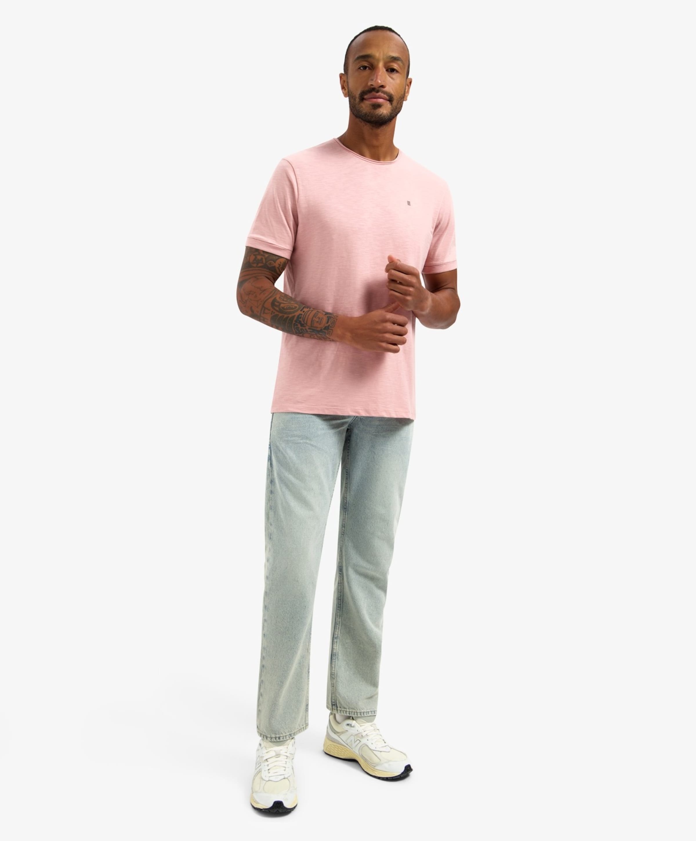 No Excess Heren T-shirt roze
