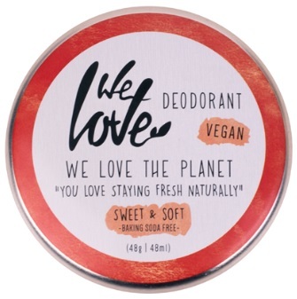 We Love The Planet Sweet & Soft Deodorant 40ml