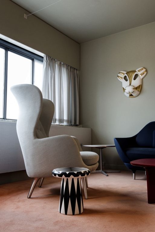 Fritz Hansen A223 salontafel wit laminaat 90