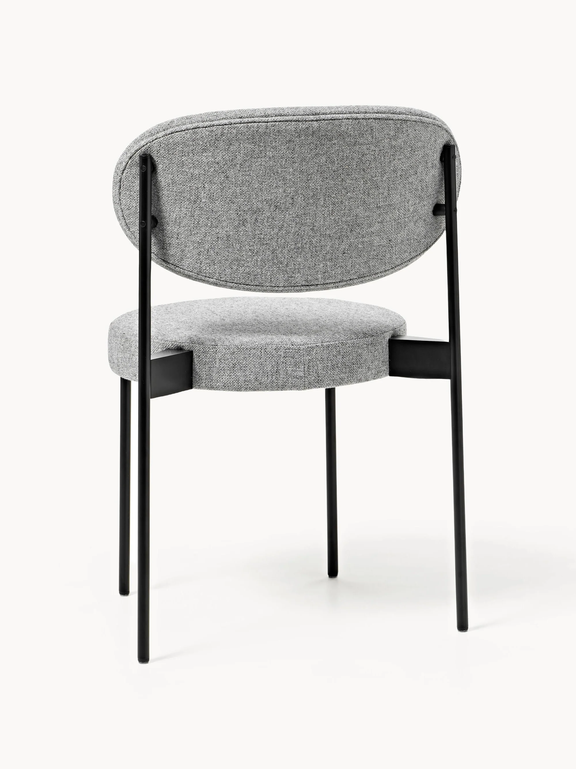 Gestoffeerde stoel Series 430 van wol, design Verner Panton
