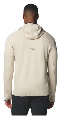 Veste Polaire à Capuche Columbia Triple Canyon II Beige/Noir