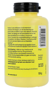 Roter Vitamine C 1000 mg Hoog Gedoseerd Citroensmaak Kauwtabletten 50TB