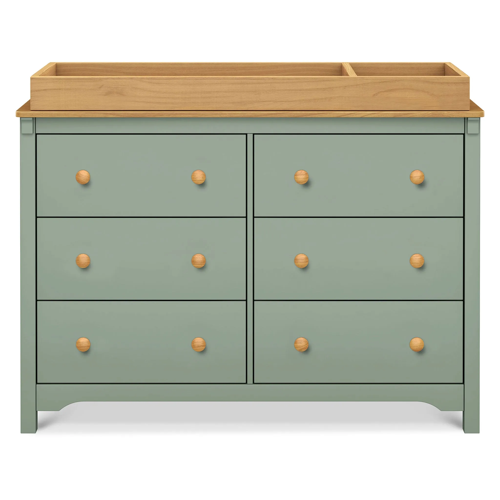 DaVinci Bureau 6 tiroirs Shea - Sauge  miel