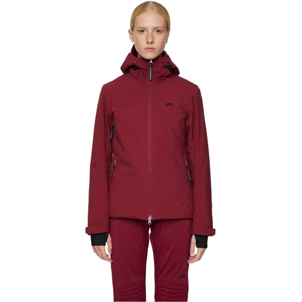 Veste de ski J.LINDEBERG W STARLING JACKET CABERNET