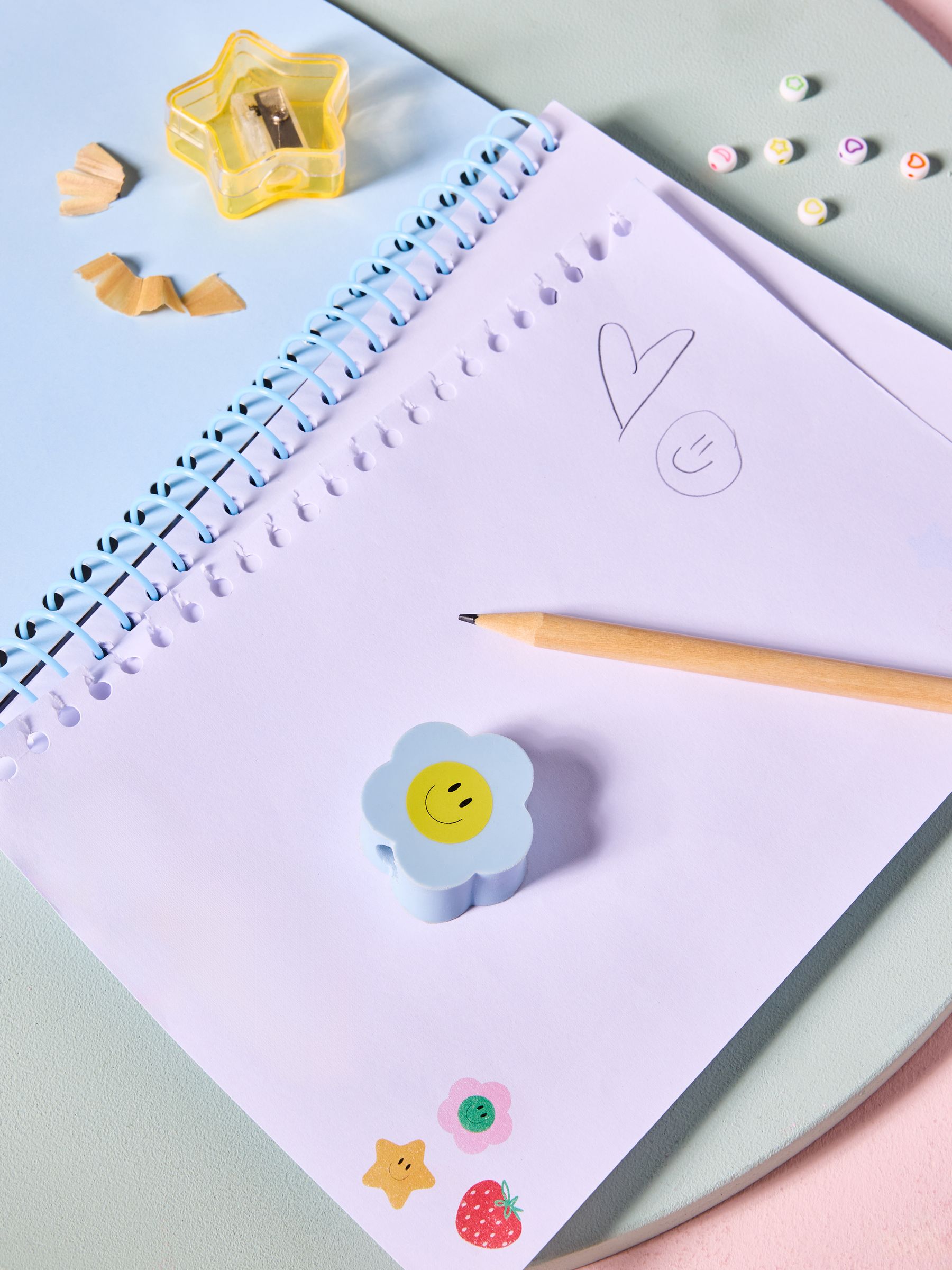 Flower Power Armband maken schrijfwarenset