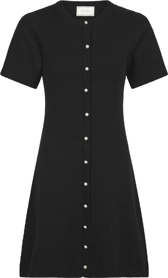 Neo Noir Elise Knit Dress Black