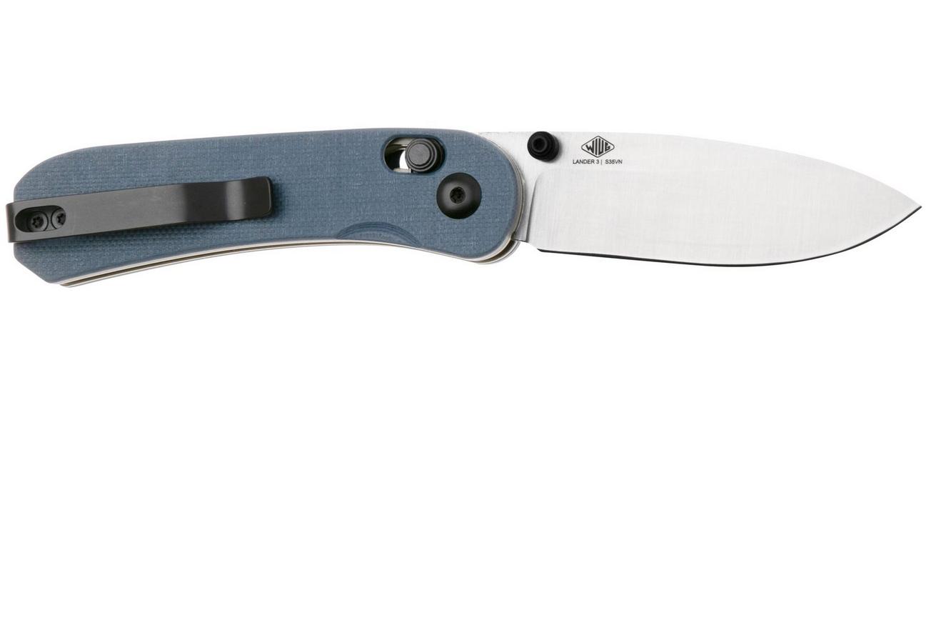 Knafs Lander 3 KNAFS-00275 Horizon Blue G10, Clutch Lock, zakmes