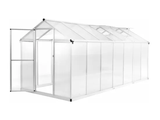 Serre tente abri plante aluminium 421 x 190 x 195 cm 02_0044470