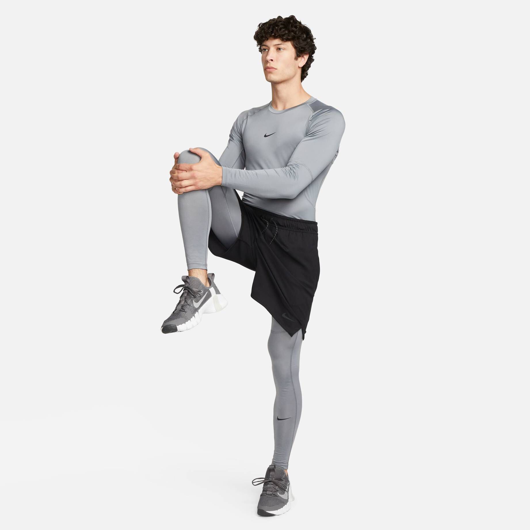 Nike| Herren Funktionsshirt langärmlig NIKE PRO DRI FIT FITNESS TIGHTS