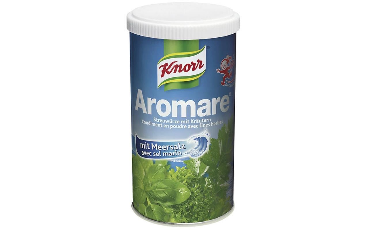 Gewürz Aromare mit Kräutern und Meersalz 190 gStreuwürze mit Kräutern