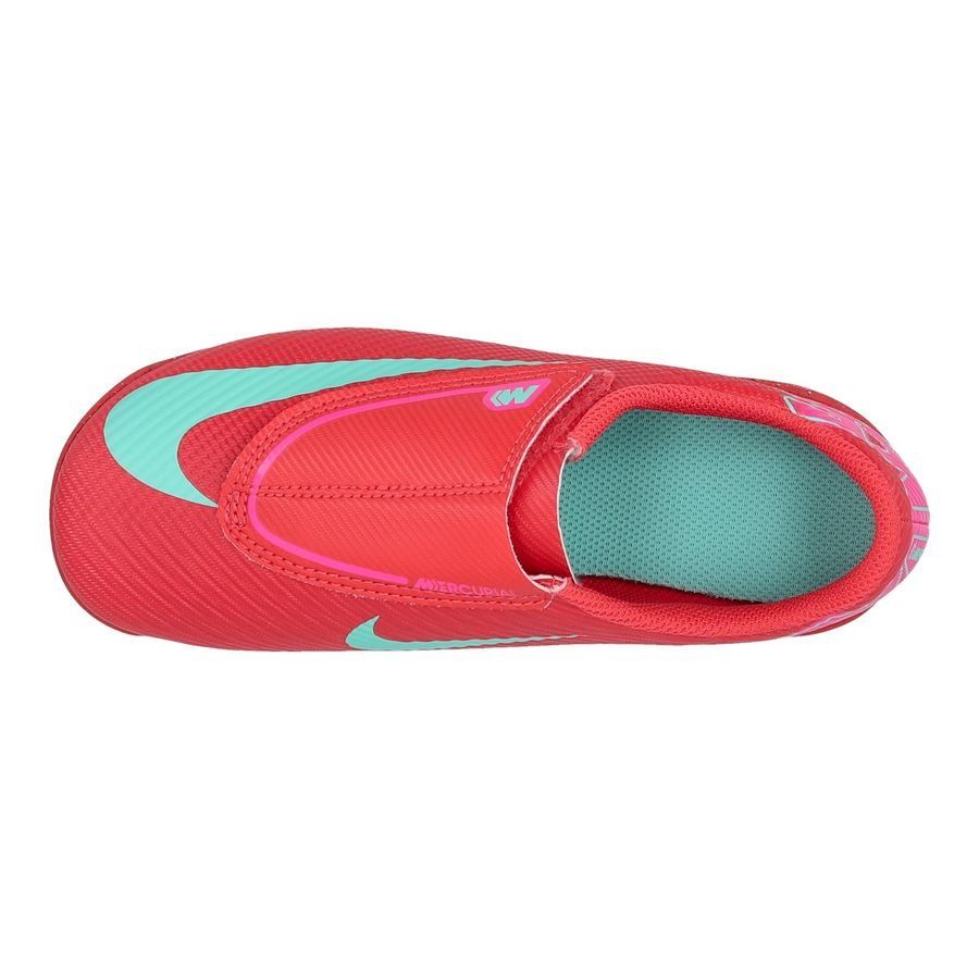 Nike Mercurial Vapor 16 Club Velcro MG Mad Energy - Rouge/Vert Enfant