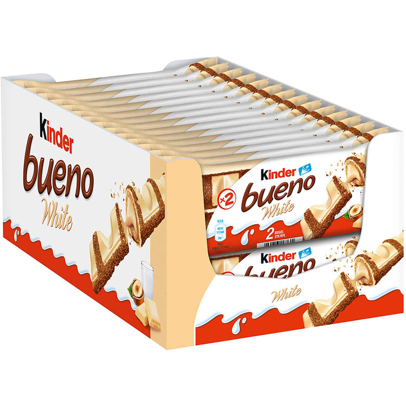 Kinder Bueno White, 39 g, 30 Stück