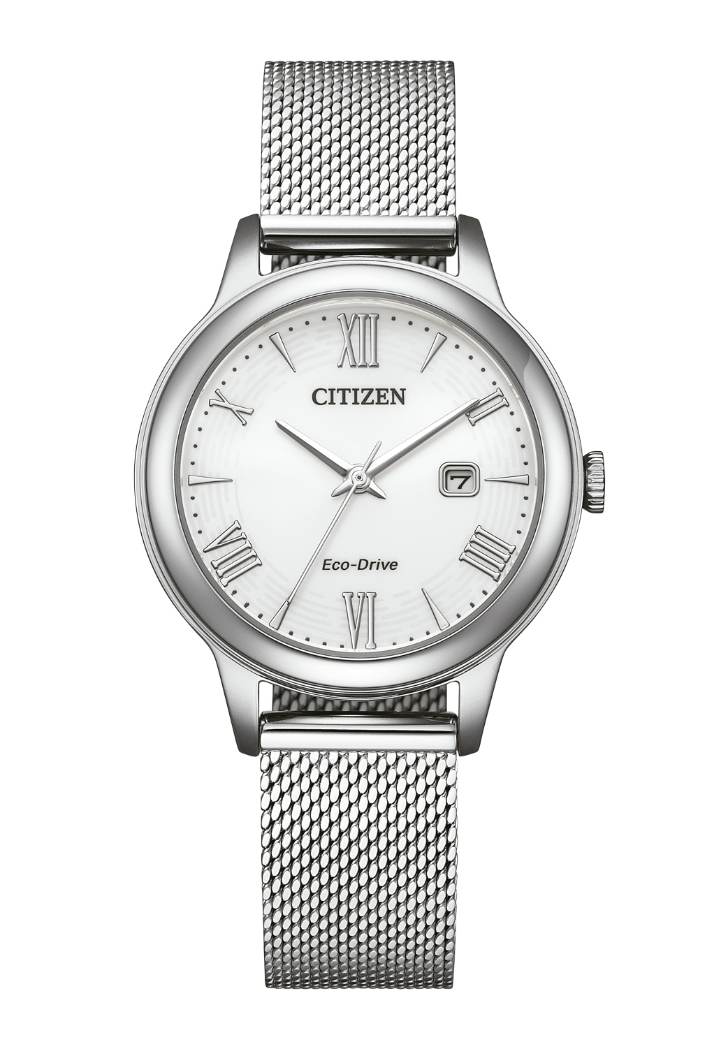 Citizen Eco Drive Elegance Damenuhr weiß EW2621-75A