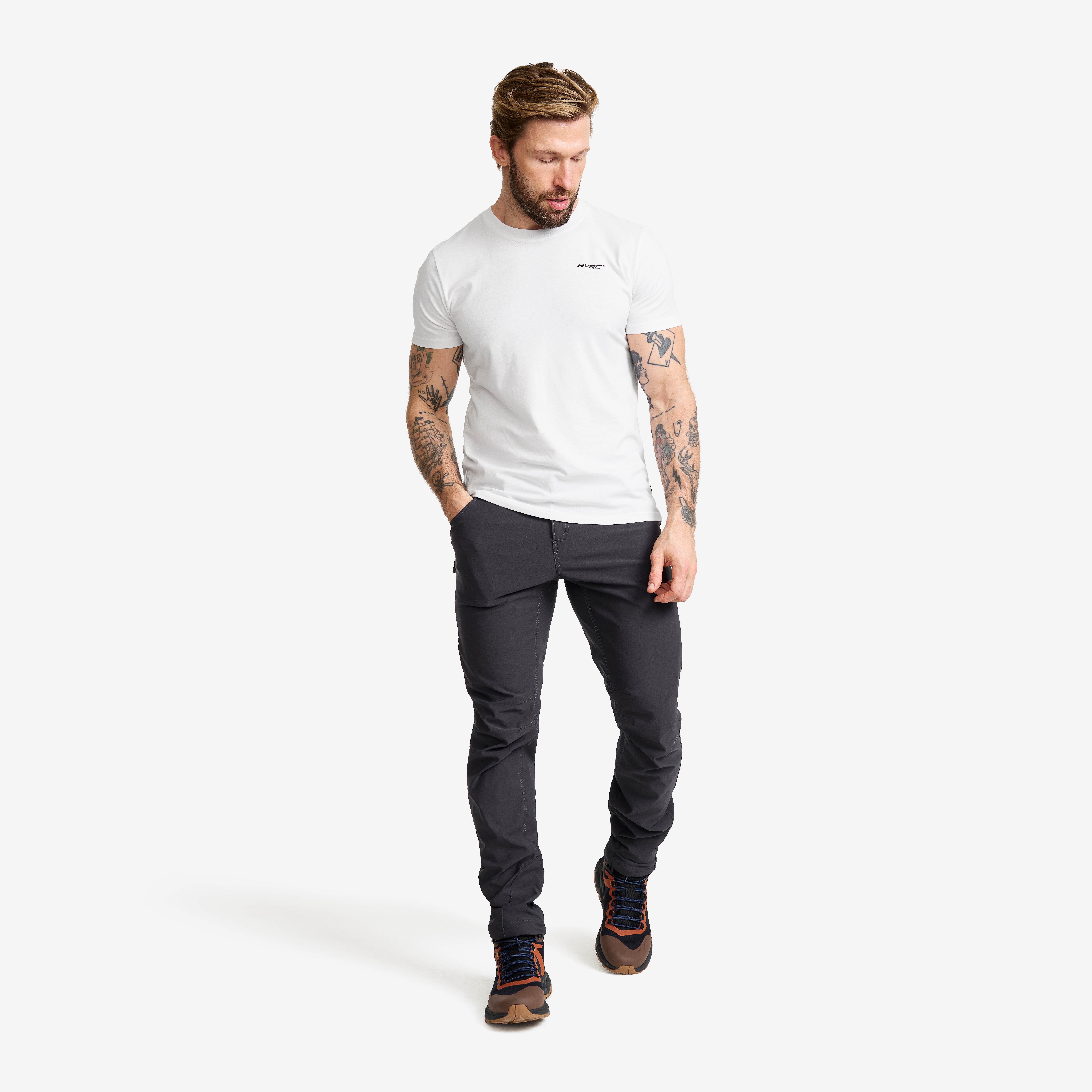 Easy T-shirt Slim Fit Herre White