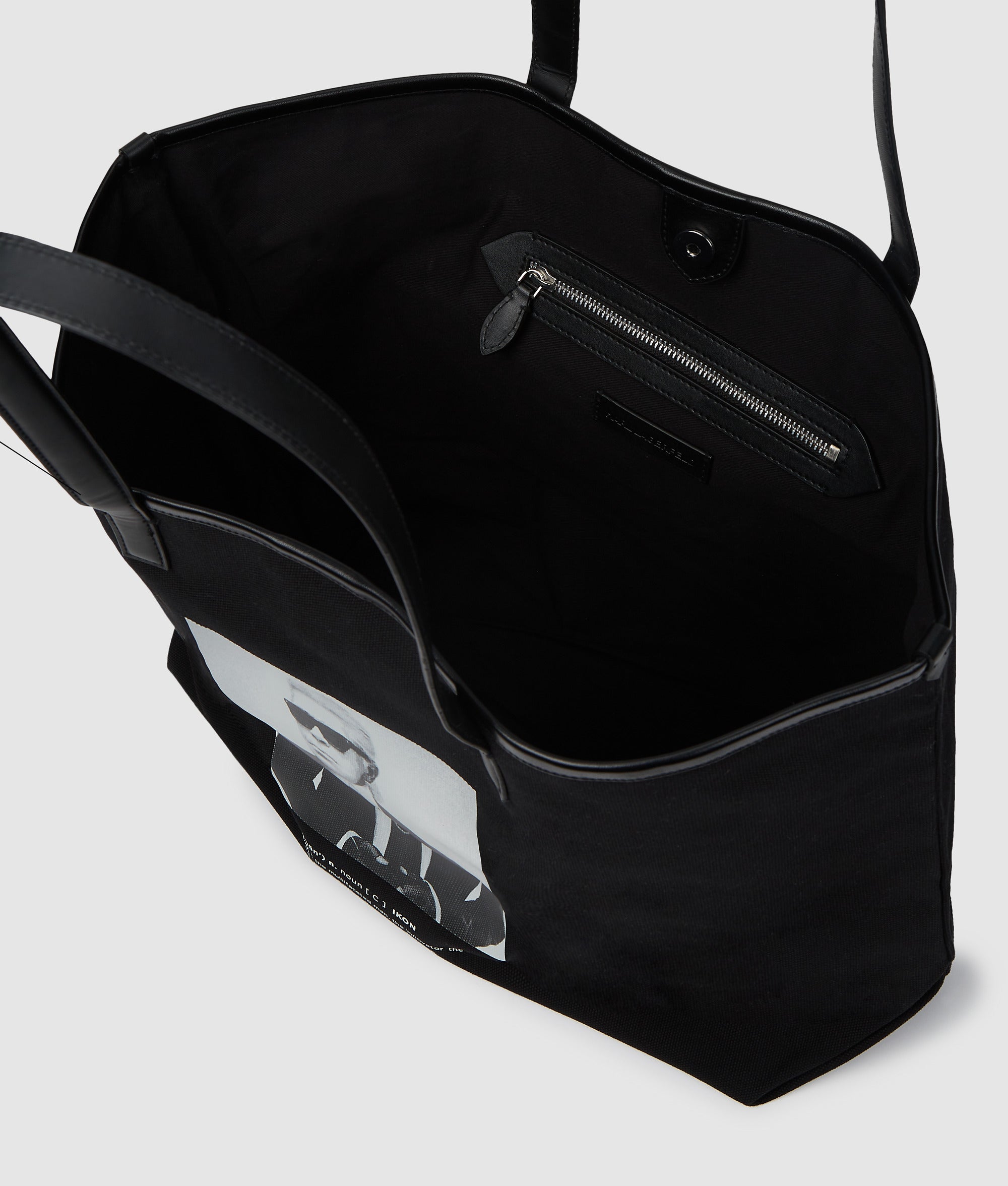 Shopper met Karl-fotoprint