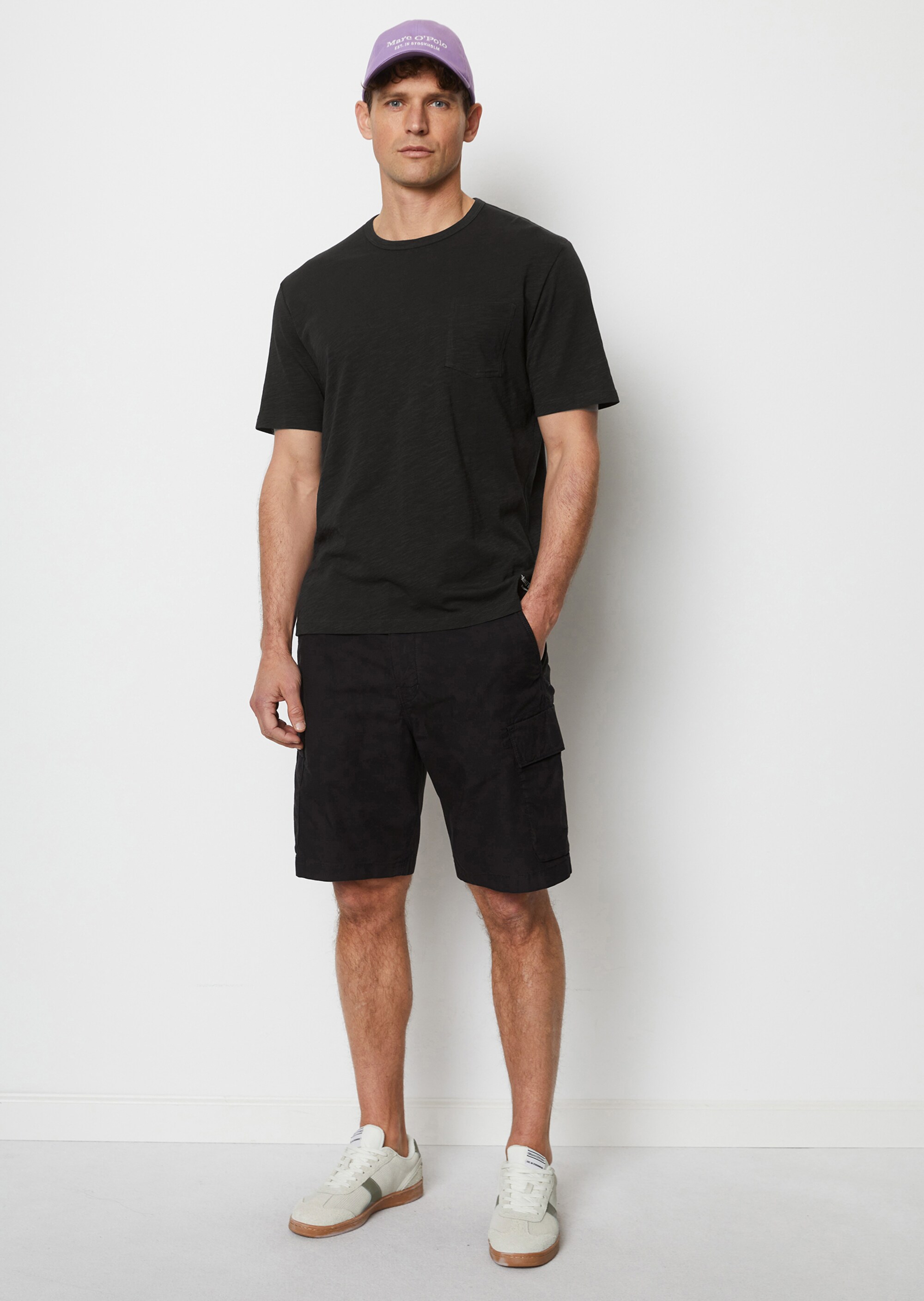 T-Shirt regular in softer Slub-Jersey-Qualität