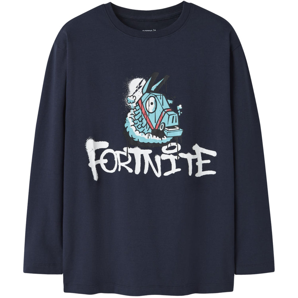 Køb Name It Navy Blazer Nkmoxen Fortnite Ls Nreg Top Box Bfu