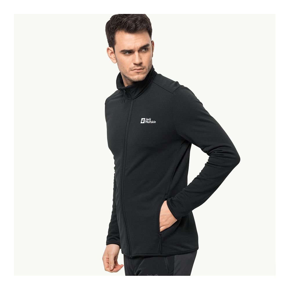 Jack Wolfskin PACK & GO - Polaire Homme black