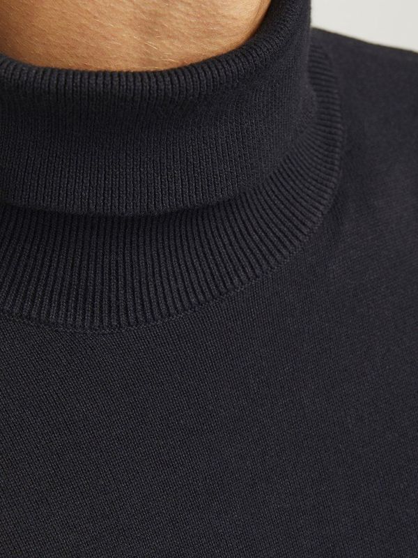 Basic Knit - Gebreide Trui - Zwart - 100% Biologisch Katoen