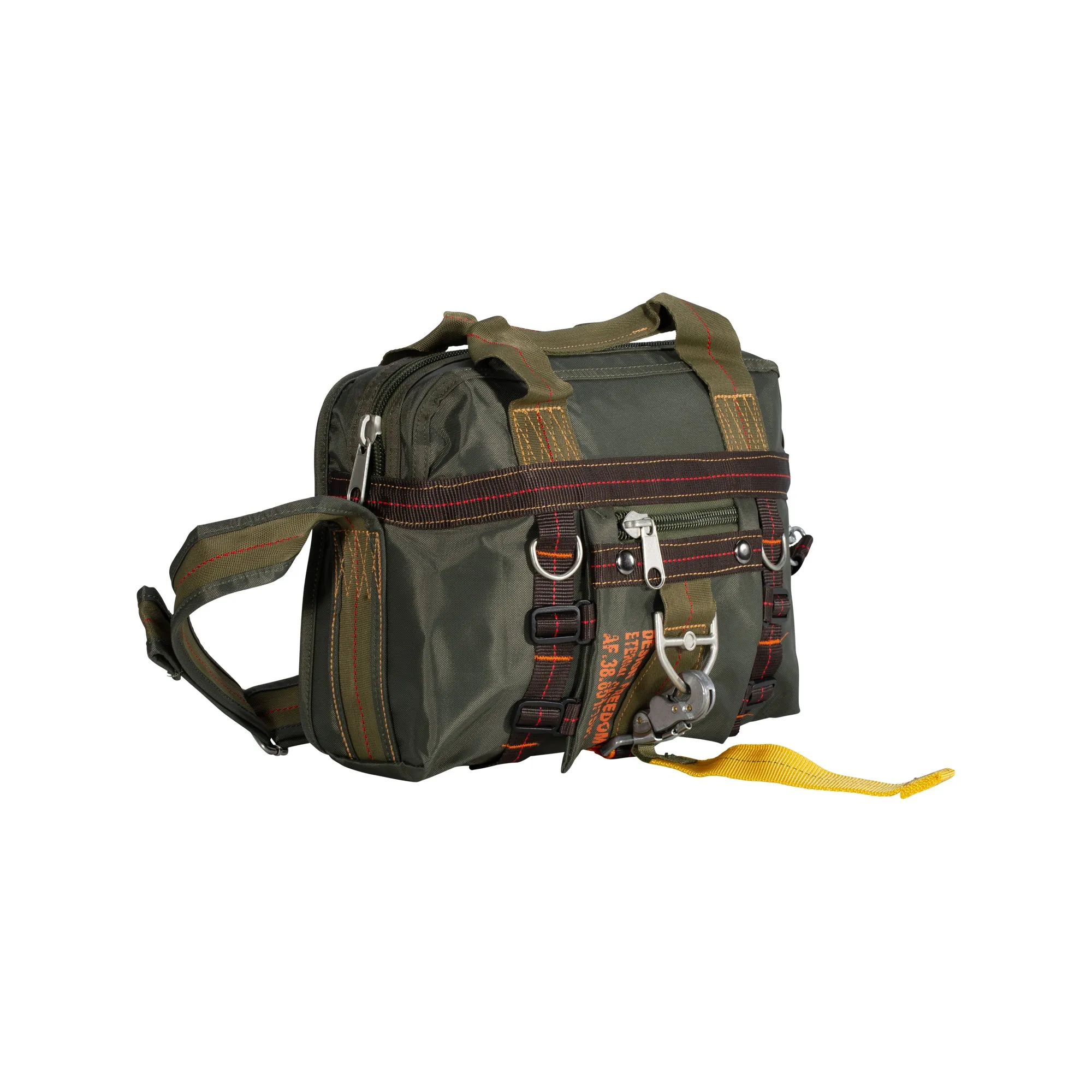 Pure Trash -  Handtasche Karabiner klein Pure Trash oliv