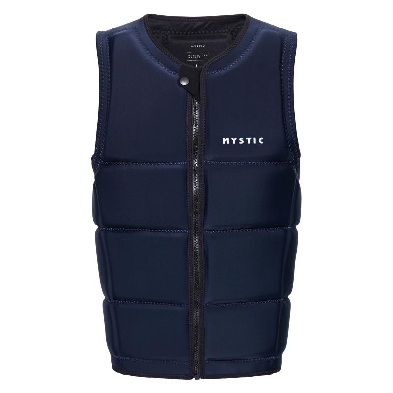 Mystic Brand Impact Vest F/zip - Wake Black
