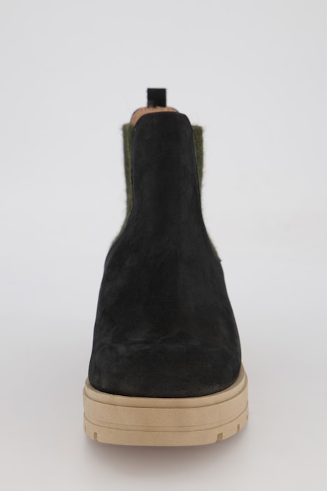 Chelsea-Boots, Elastikeinsatz, Nappaleder, Komfortweite
