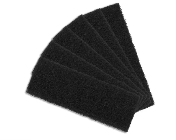 (6er Set) Ersatz Filter für Litter-Robot 3 Katzen Klo Haustier Toilette (LR3-CF-6PK) - Schwarz