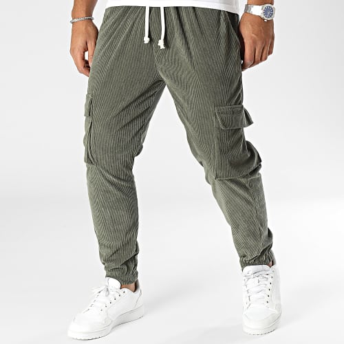 Pantalon Jogging Vert Kaki