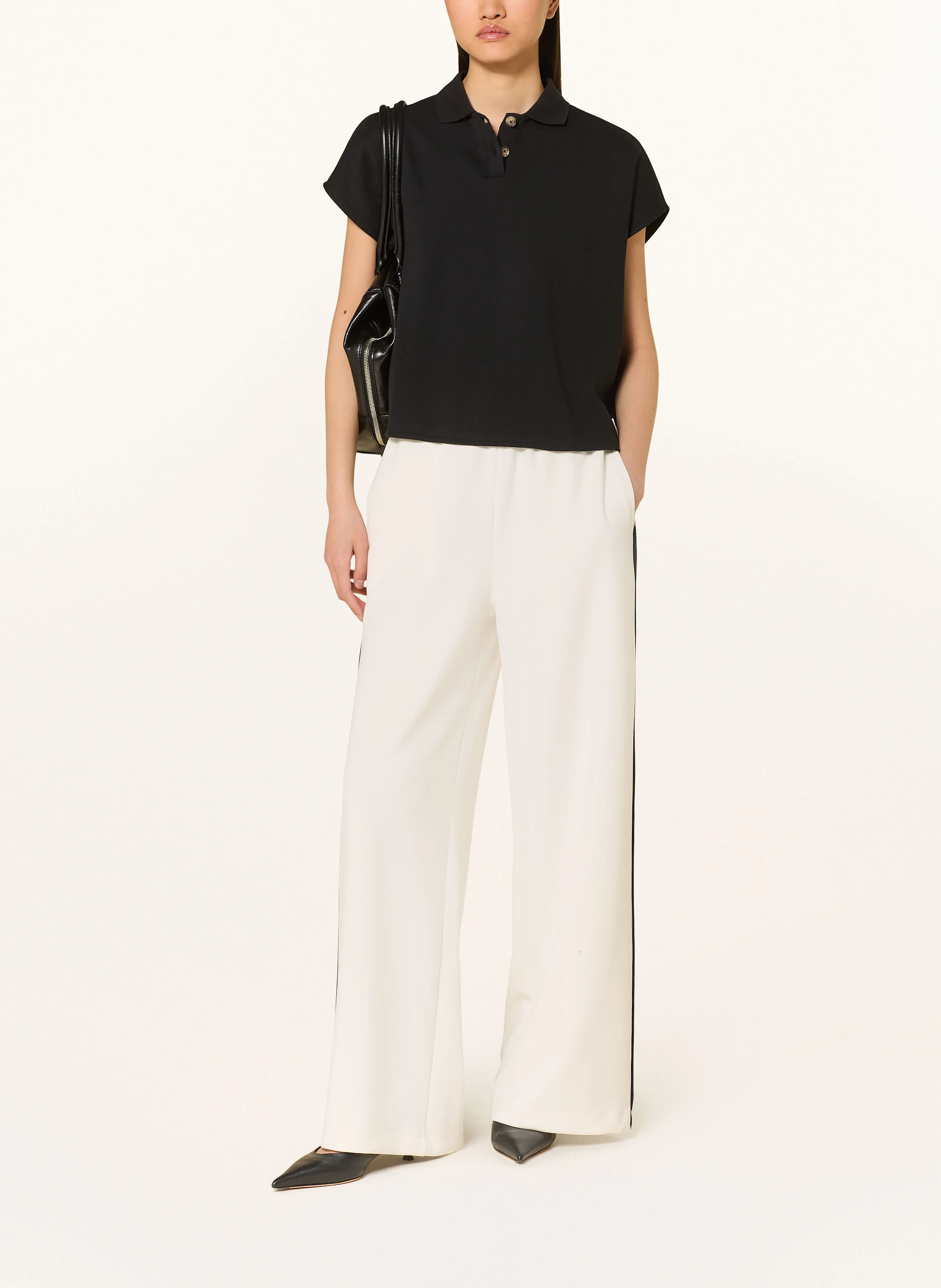 Rich & Royal Hose im Jogging-Stil mit Galonstreifen