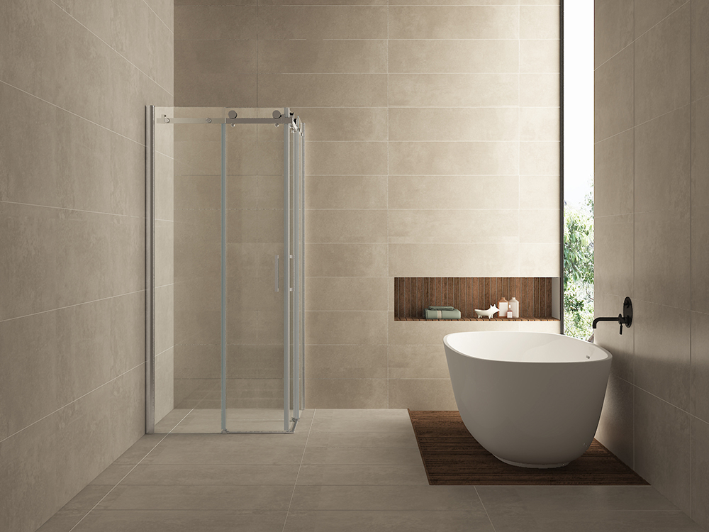 Mueller Senny douchecabine 90x90cm hoekinstap Anti-kalk schuifdeuren