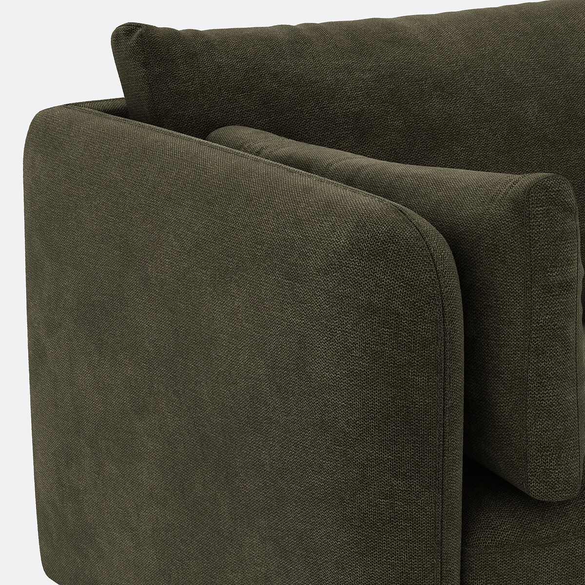 LA REDOUTE INTERIEURS<br>Sofá compacto retangular, tecido texturizado Victor