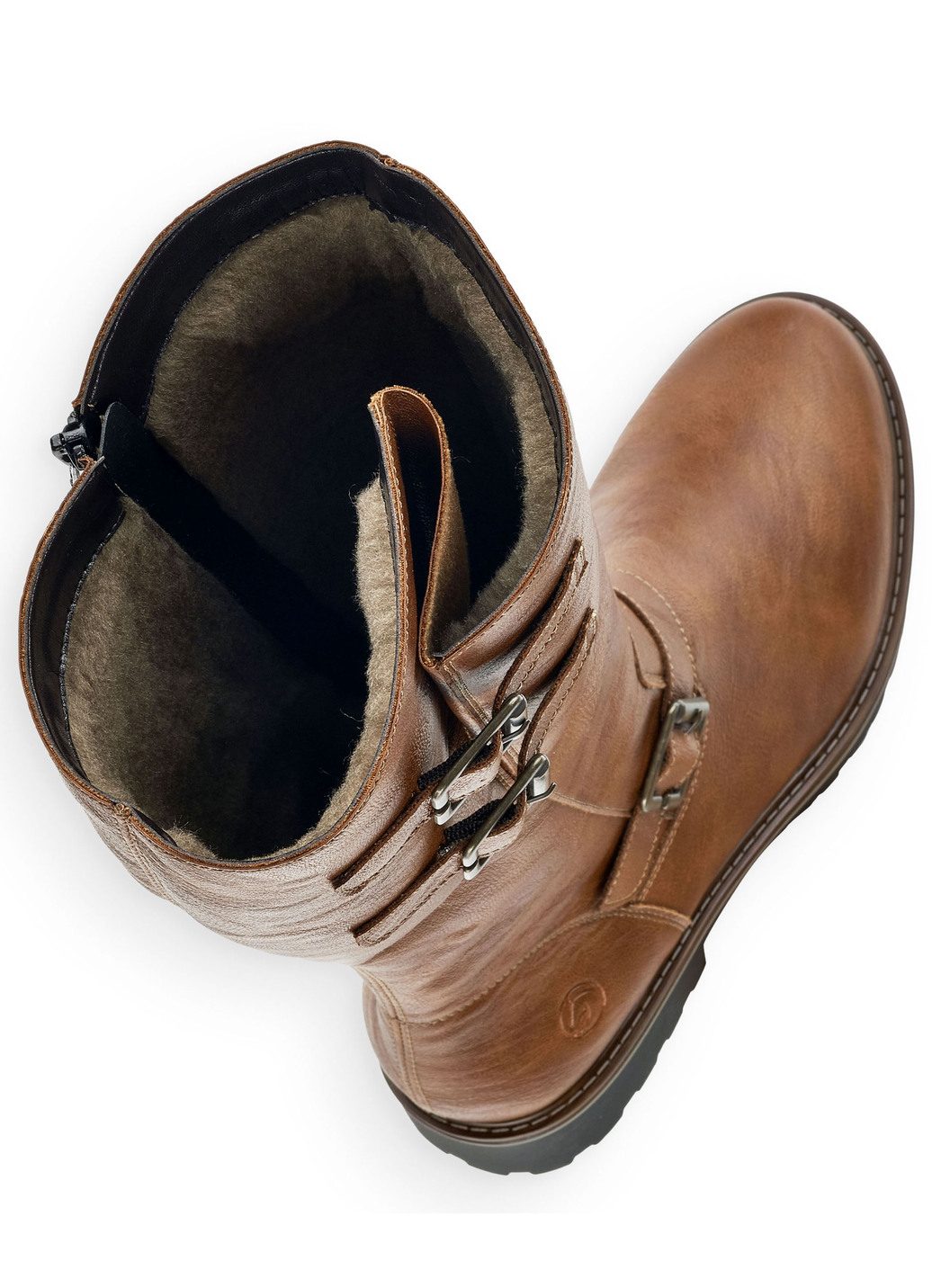 Remonte Stiefel mit Narben-Struktur