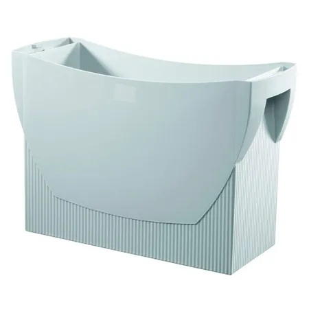 HAN Hängemappenbox SWING, für ca. 20 Mappen, 390 x 260 x 150 mm, lichtgrau