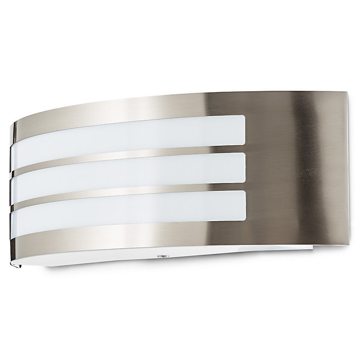 Applique murale extérieure Blooma Valcourt inox IP44