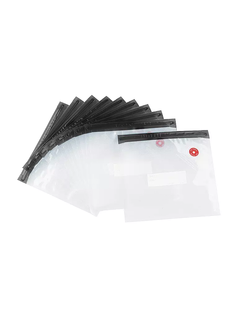 KÜCHENPROFI Vakuumbeutel 10er-Set 22x21cm EASYFRESH schwarz