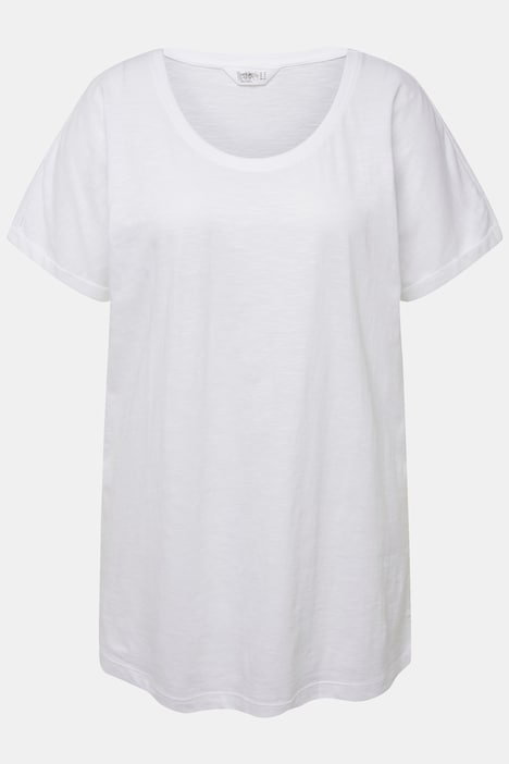 T-Shirt, Rundhals, Halbarm