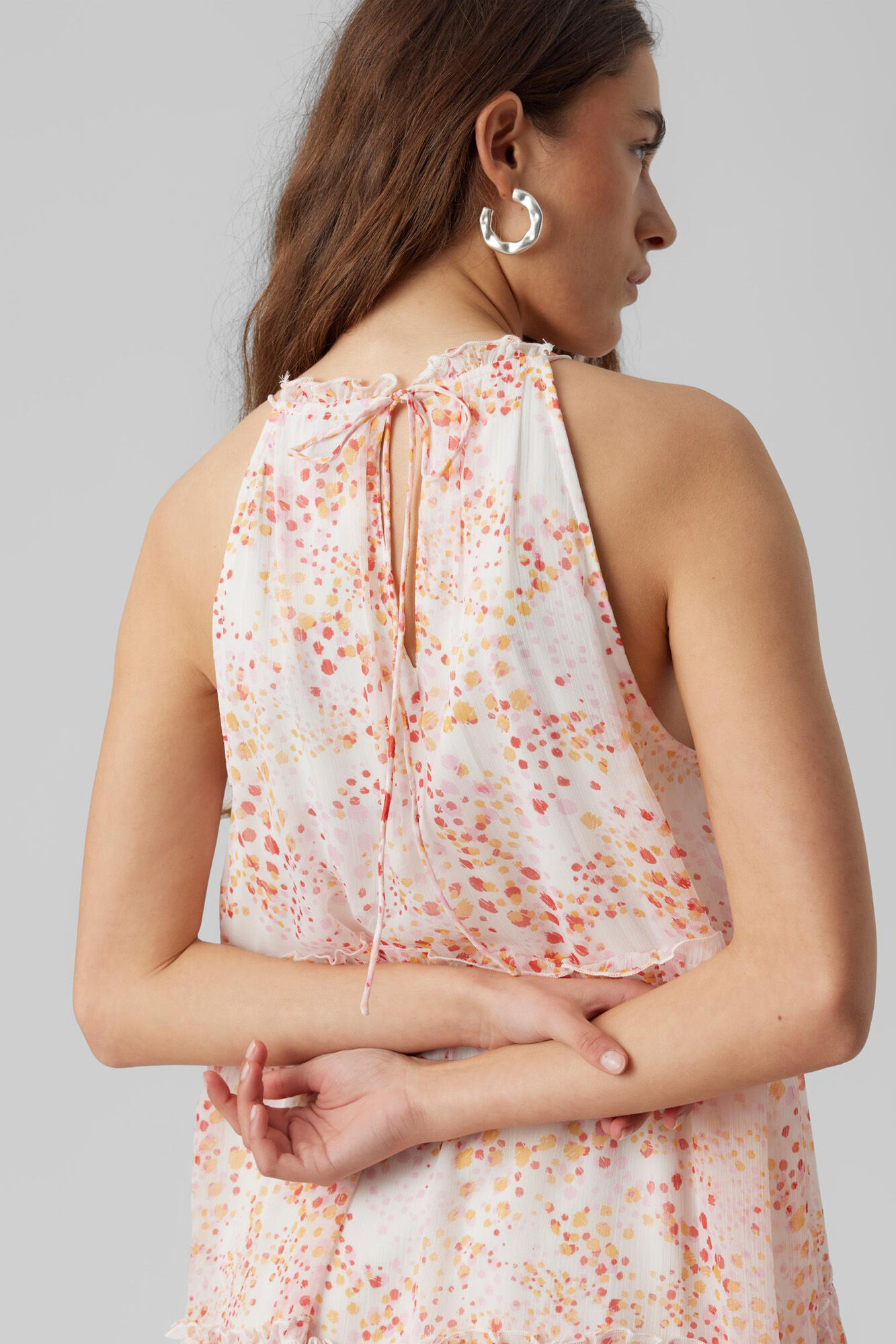 Vestido curto - Branco
