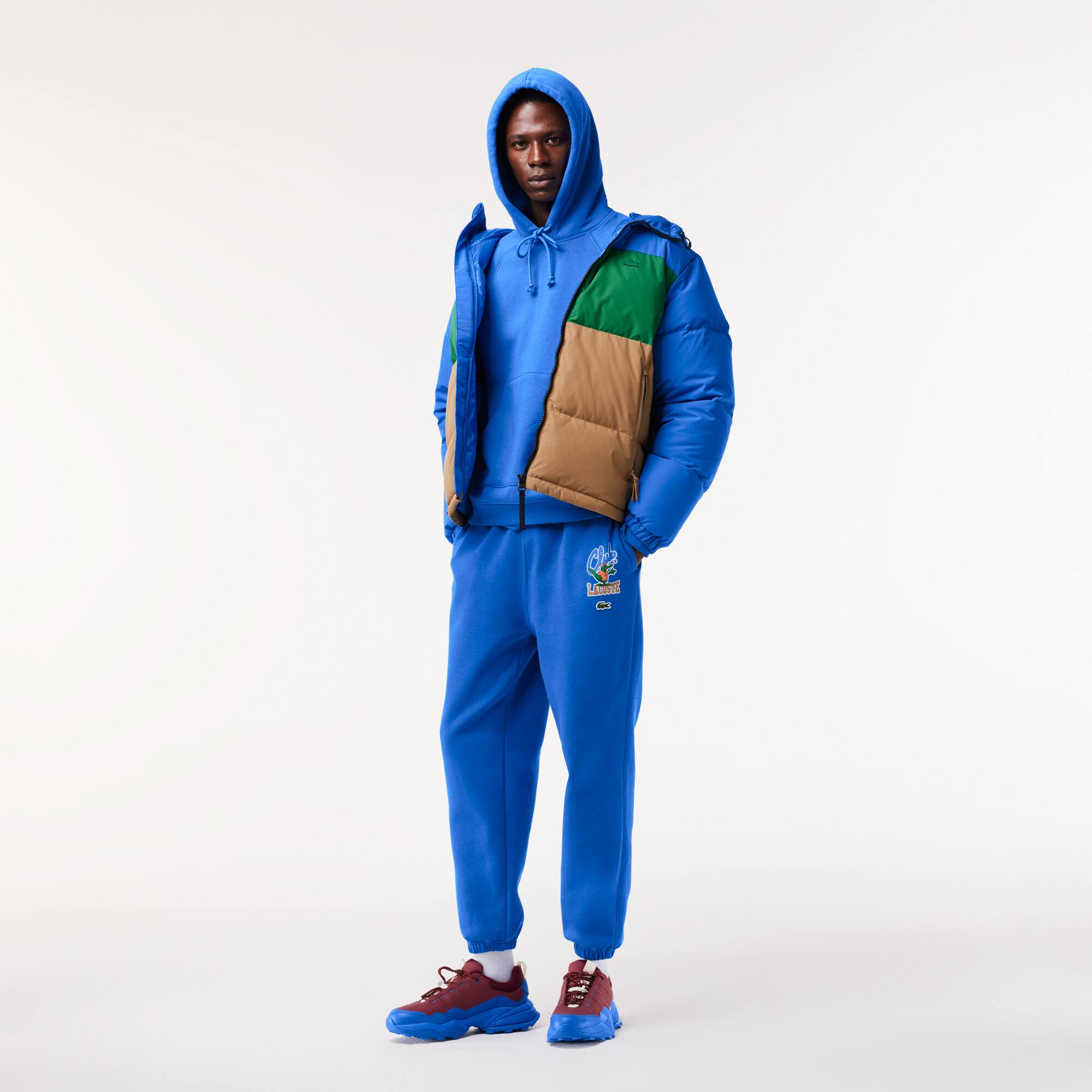 Jogger-Sweatshirt mit kultigem Aufdruck Sweatshirts - Blau - Lacoste - Unisex