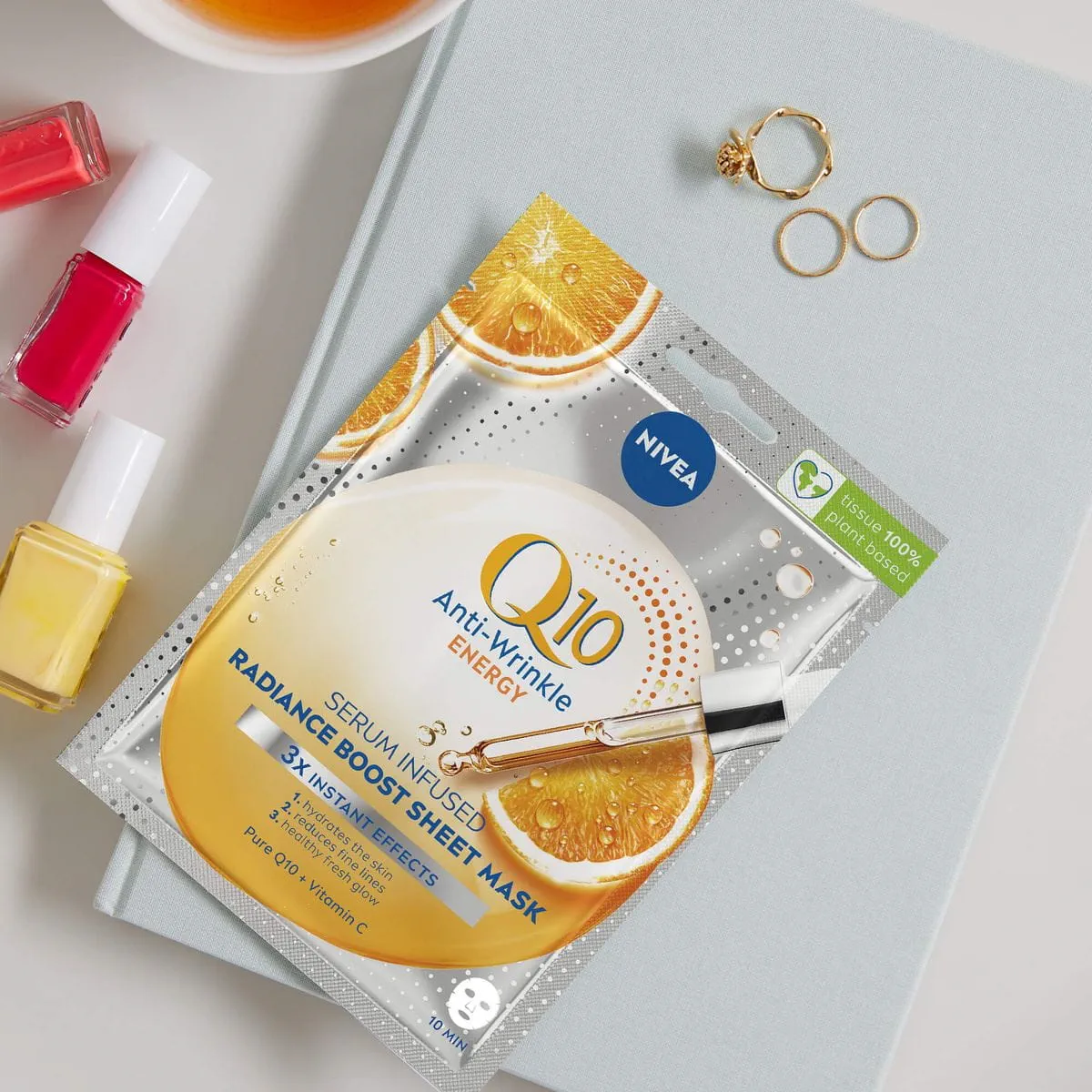 NIVEA VISAGE MASQUE TISSU Q10 ANTI-RIDES ENERGY