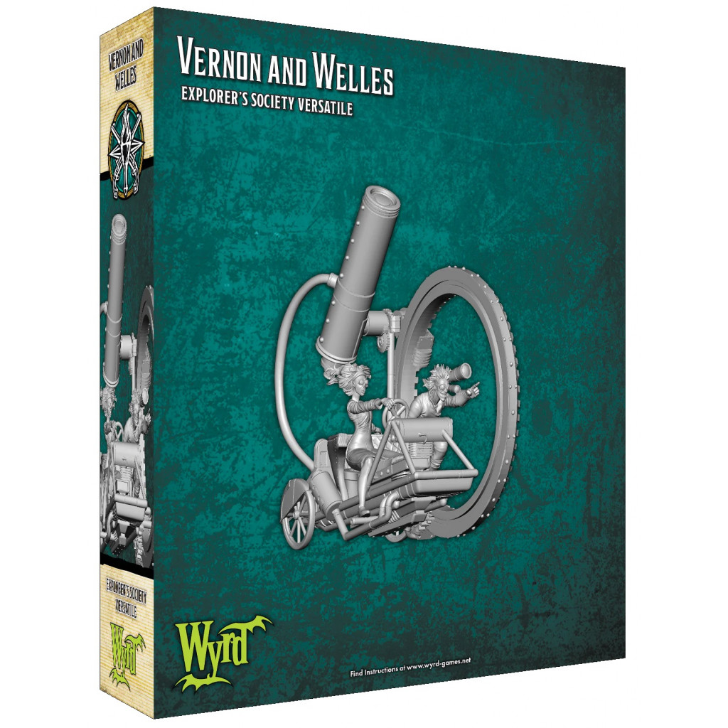 Malifaux 3E - Explorer's Society - Vernon And Welles