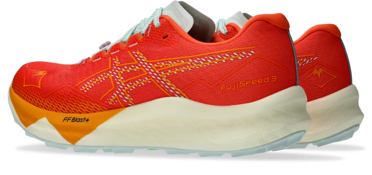 Asics Men's Fujispeed 3 Nova Orange/pure Aqua