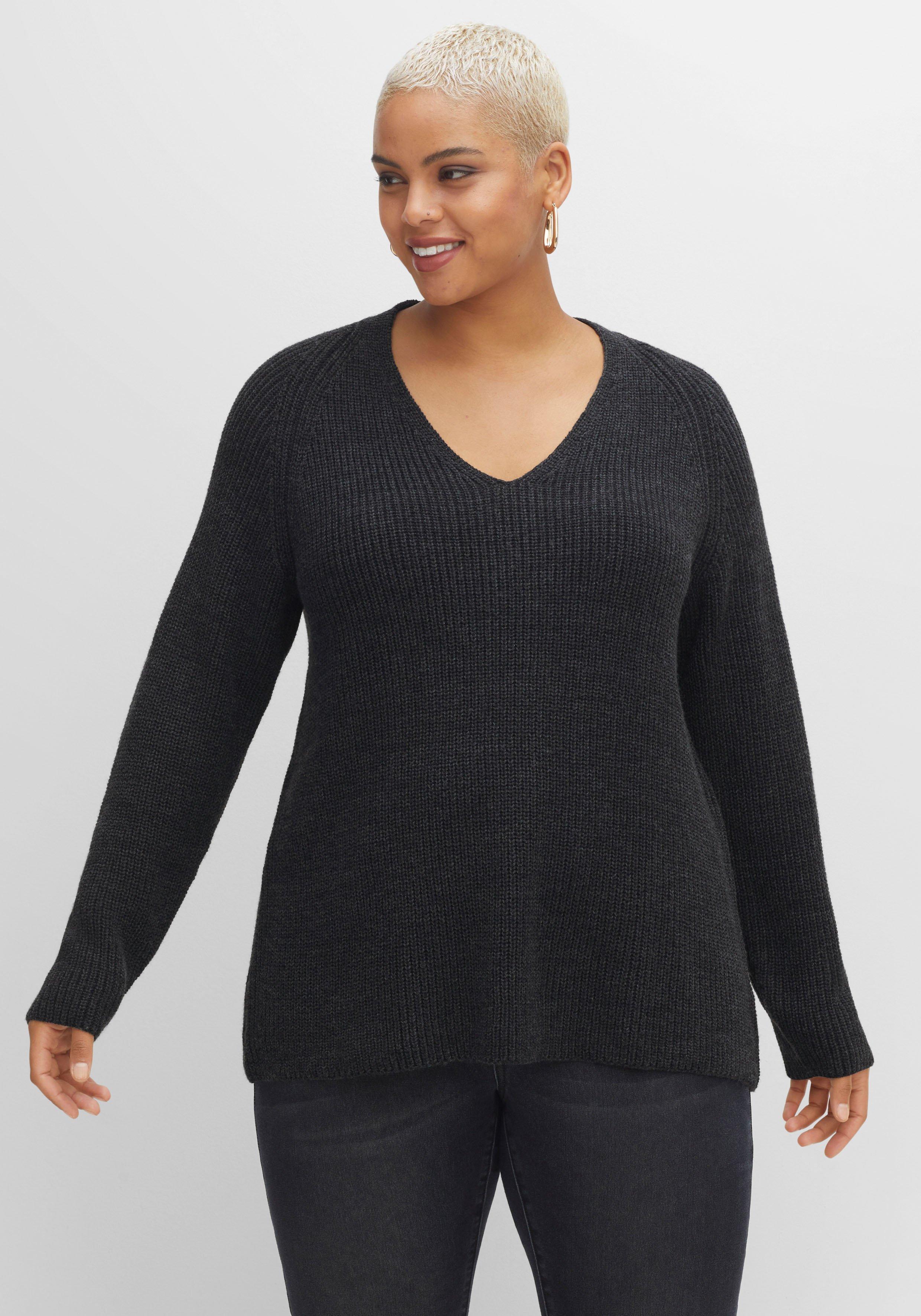 Pullover mit Kaschmir, in leichter A-Linie